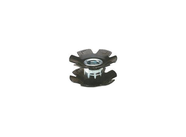Ahead Stjerneinnsats 1 1/8" 1 1/8" (25mm), sort, stål 
